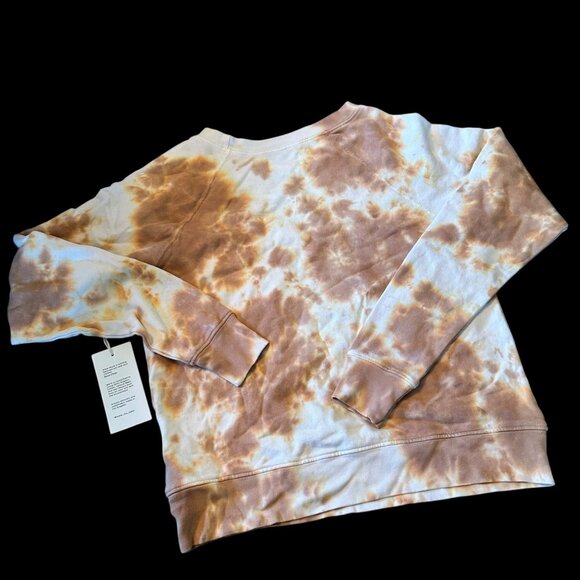 NWT Mate 100% Organic Terry Raglan Grunge Sweatshirt XS - Picture 5 of 5